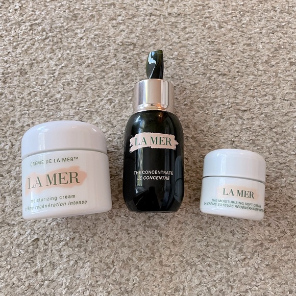 La Mer Empty Jars set concentrate moisturizing cream soft cream full size - Picture 1 of 5